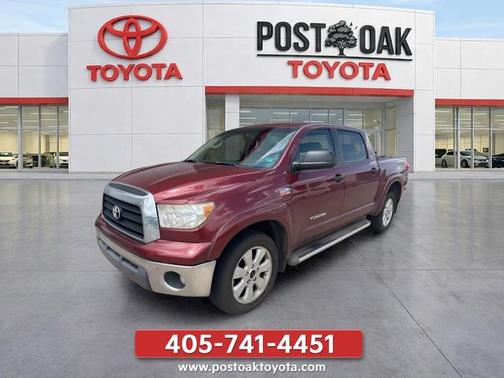 Red 2008 Toyota Tundra Base