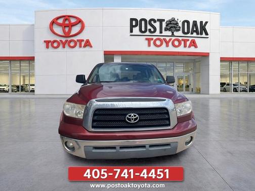 Red 2008 Toyota Tundra Base