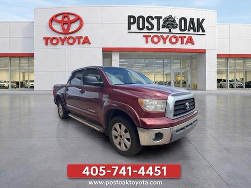 Red 2008 Toyota Tundra Base