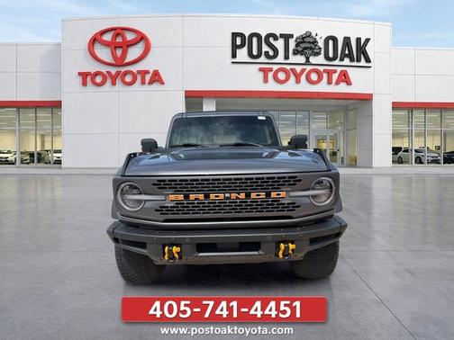 Carbonized Gray Metallic 2021 Ford Bronco Badlands