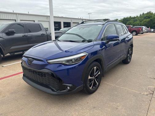 Blue 2024 Toyota Corolla Hybrid SE