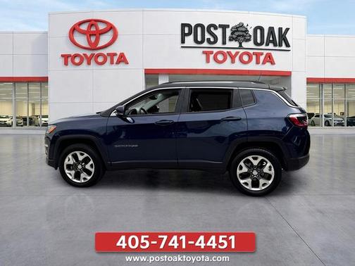 Jazz Blue Pearlcoat 2020 Jeep Compass Limited