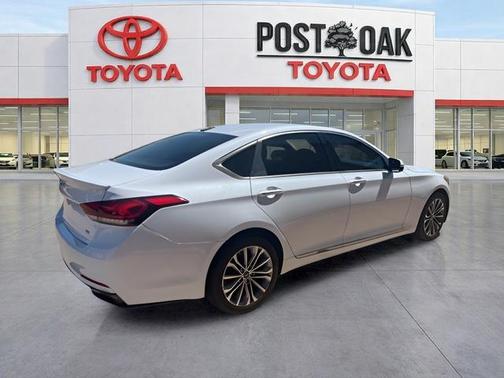 Casablanca White 2017 Genesis G80 3.8