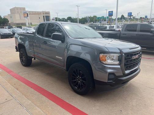 Satin Steel Metallic 2021 GMC Canyon Elevation Standard