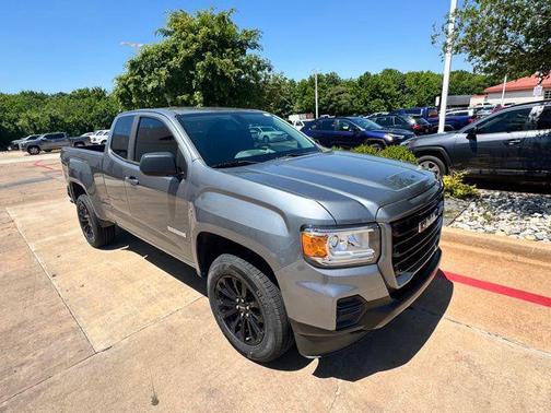 Satin Steel Metallic 2021 GMC Canyon Elevation Standard