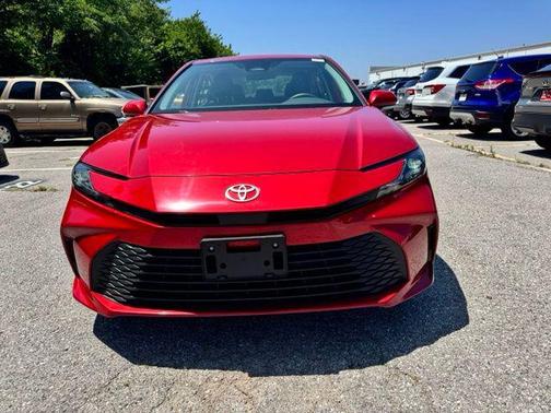 Supersonic Red 2025 Toyota Camry LE