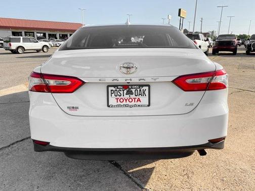Super White 2020 Toyota Camry LE