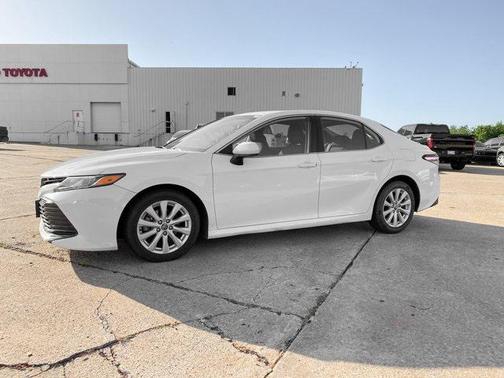 Super White 2020 Toyota Camry LE