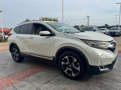 White Diamond Pearl 2017 Honda CR-V Touring