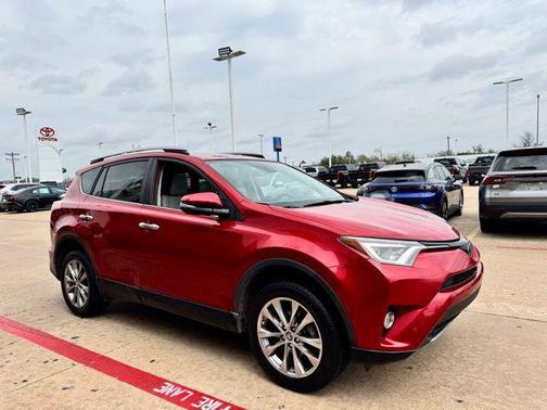 Barcelona Red Metallic 2017 Toyota RAV4 Limited