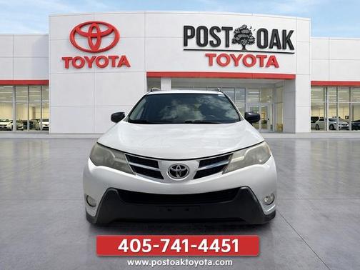 Super White 2015 Toyota RAV4 LE