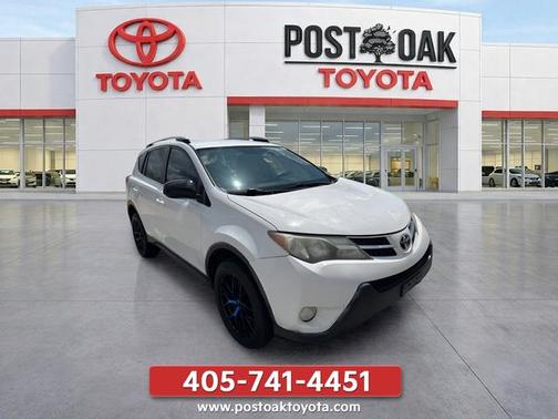 Super White 2015 Toyota RAV4 LE