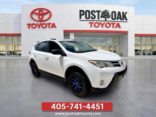 Super White 2015 Toyota RAV4 LE