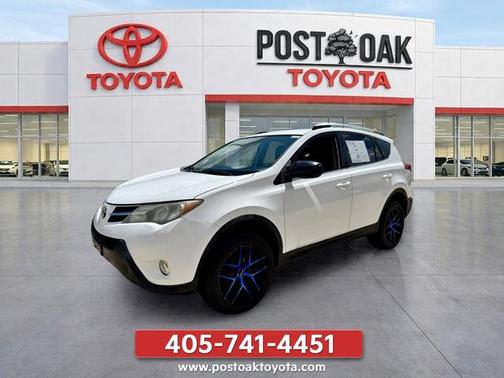 Super White 2015 Toyota RAV4 LE