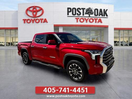 Supersonic Red 2024 Toyota Tundra Hybrid Limited