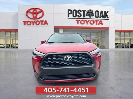 Barcelona Red Metallic 2022 Toyota Corolla Cross LE