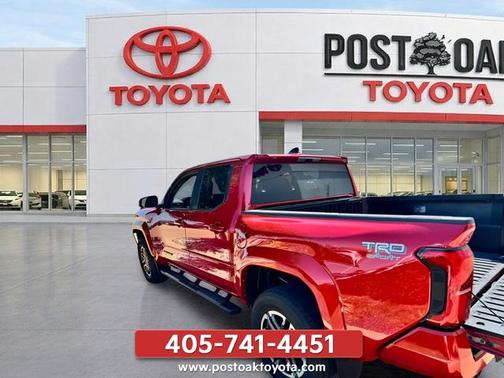 Red 2024 Toyota Tacoma TRD Sport