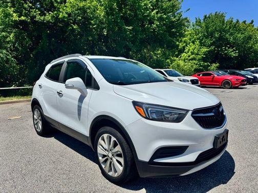 Summit White 2017 Buick Encore Preferred