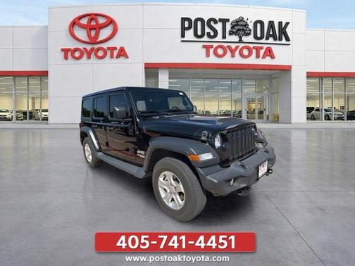 Black Clearcoat 2019 Jeep Wrangler Unlimited Sport