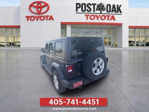 Black Clearcoat 2019 Jeep Wrangler Unlimited Sport