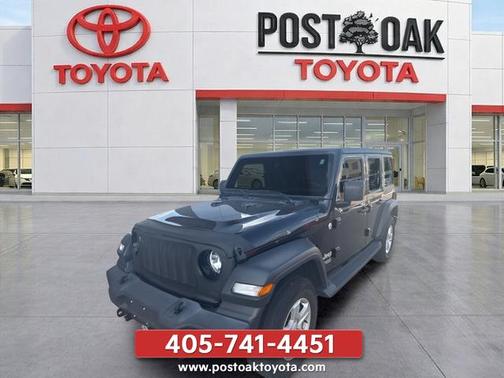 Black Clearcoat 2019 Jeep Wrangler Unlimited Sport
