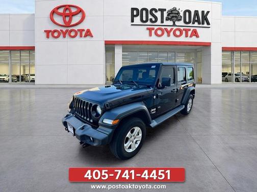 Black Clearcoat 2019 Jeep Wrangler Unlimited Sport
