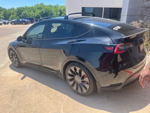 Solid Black 2021 Tesla Model Y Performance Dual Motor All-Wheel Drive