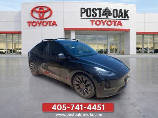 Solid Black 2021 Tesla Model Y Performance Dual Motor All-Wheel Drive