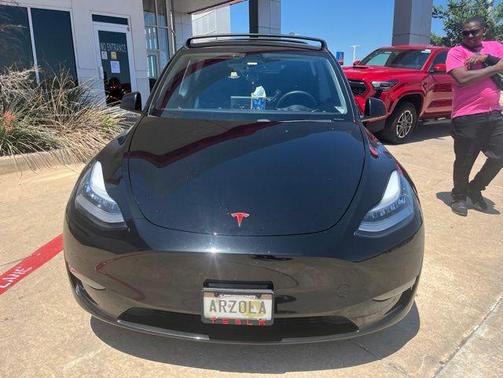 Solid Black 2021 Tesla Model Y Performance Dual Motor All-Wheel Drive