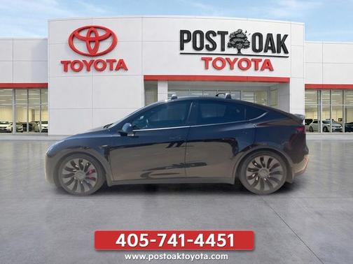 Solid Black 2021 Tesla Model Y Performance Dual Motor All-Wheel Drive