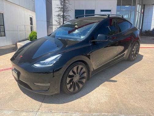 Solid Black 2021 Tesla Model Y Performance Dual Motor All-Wheel Drive