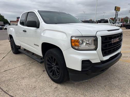 Summit White 2021 GMC Canyon Elevation Standard