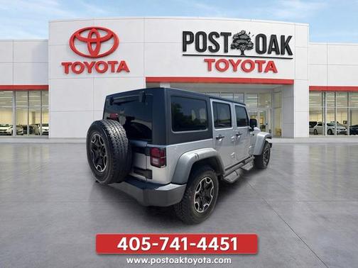 Bright Silver Metallic Clearcoat 2012 Jeep Wrangler Unlimited Sport
