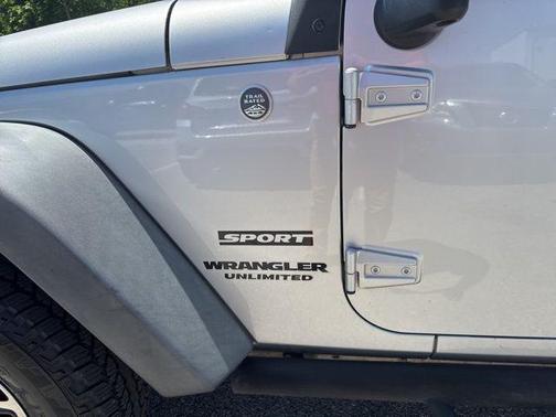 Bright Silver Metallic Clearcoat 2012 Jeep Wrangler Unlimited Sport