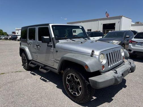 Bright Silver Metallic Clearcoat 2012 Jeep Wrangler Unlimited Sport