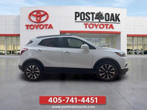 Summit White 2021 Buick Encore Preferred