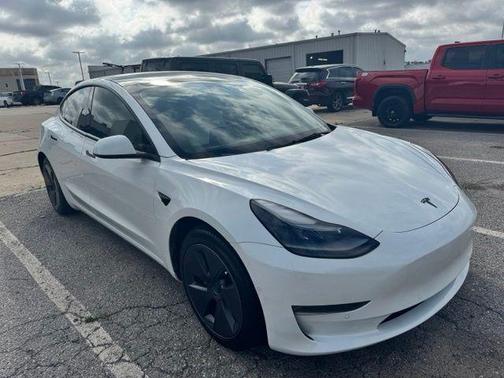 White 2022 Tesla Model 3 Long Range