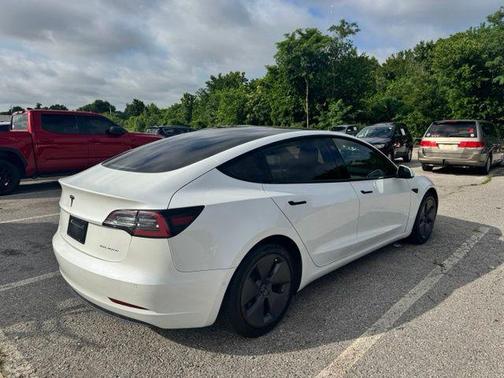 White 2022 Tesla Model 3 Long Range