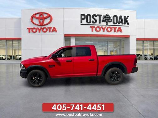 Flame Red Clearcoat 2024 RAM 1500 Classic Warlock Crew Cab 4x2 5'7' Box