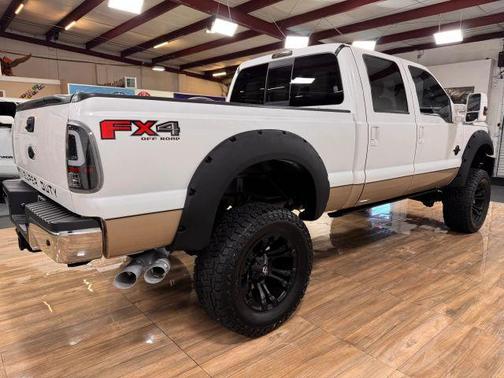White 2012 Ford F-250 Lariat