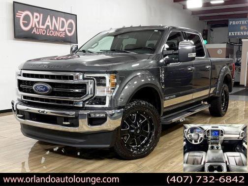 Gray 2020 Ford F-350 Lariat
