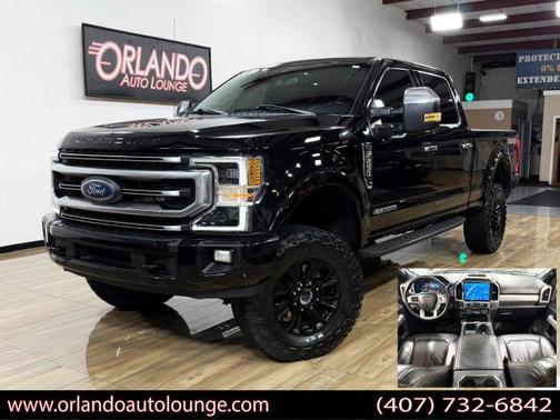 Black 2022 Ford F-250 Platinum