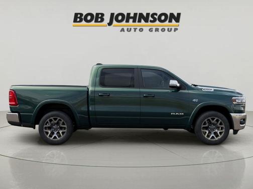 Serrano Green Metallic 2026 RAM 1500 Laramie