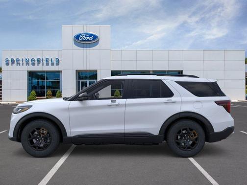 SPACE WHITE METALLIC 2026 Ford Explorer Tremor