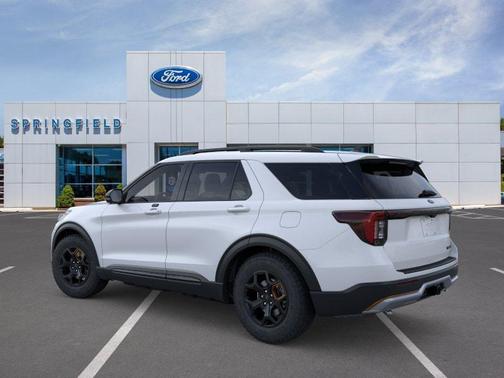 SPACE WHITE METALLIC 2026 Ford Explorer Tremor