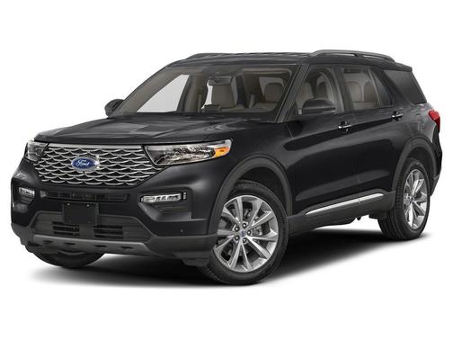 AGATE BLACK METALLIC 2023 Ford Explorer Platinum