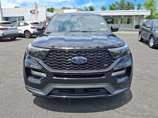 AGATE BLACK METALLIC 2022 Ford Explorer ST