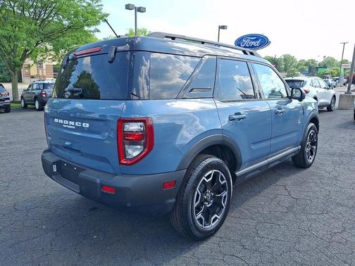 AZURE GRAY METALLIC TRI-COAT 2025 Ford Bronco Sport Outer Banks