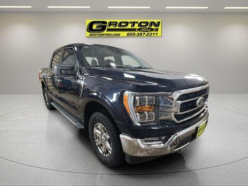 Antimatter Blue Metallic 2023 Ford F-150 XLT
