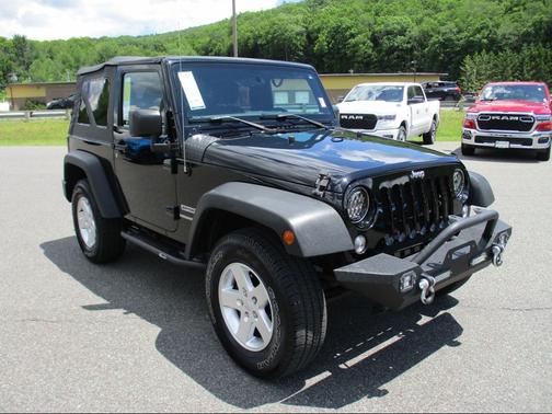 Black Clearcoat 2015 Jeep Wrangler Sport